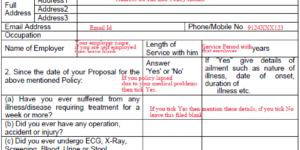 LIC Form 680 Filled Sample