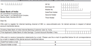 SBI Mobile Number Registration Form PDF Download