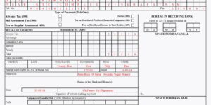 Sample Filled Challan 280